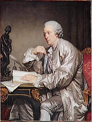 Jean-Baptiste Greuze Portrait de Claude Henri Watelet oil painting picture